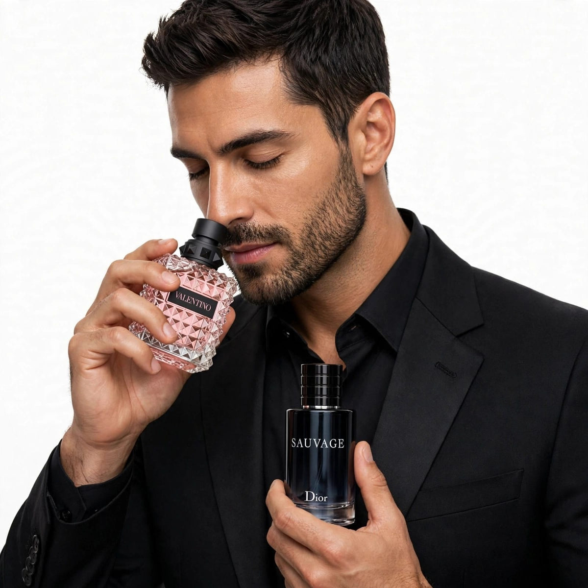 SAUVAGE DIOR + VALENTINO BORN IN ROMA PERFUMES DE CALIDAD.